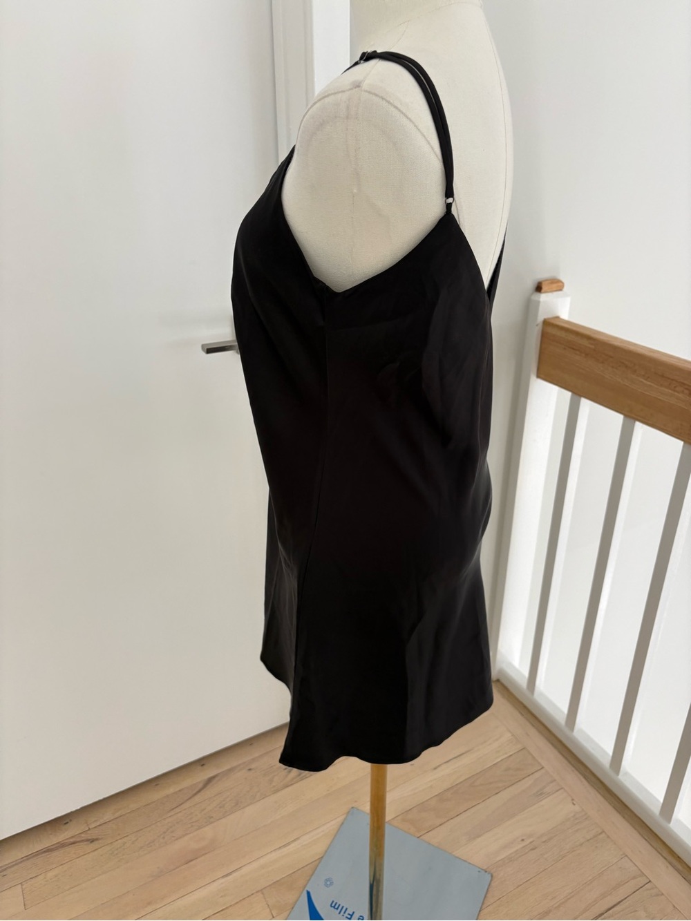 stradivarius Black Spaghetti Strap Dress - Picture 4 of 6